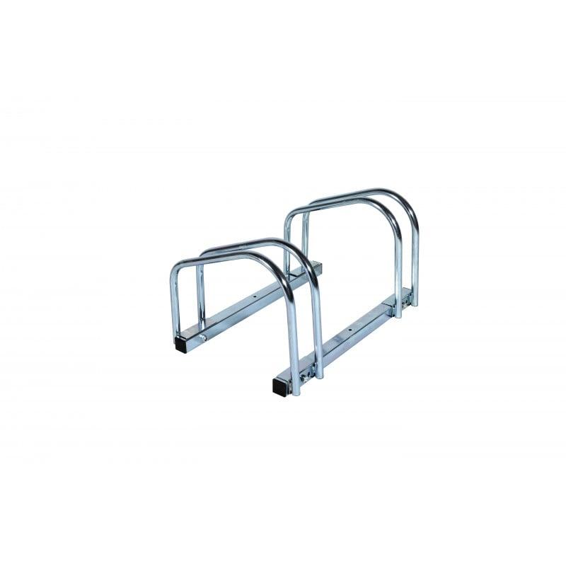 Rack à vélos 2 places - modulable - acier zingue NOVAP | 6100058_0