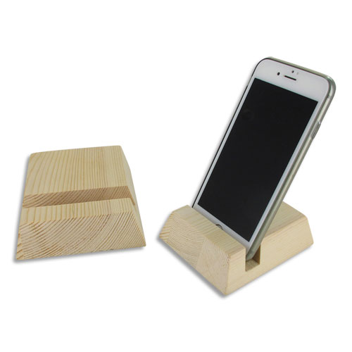 SUPPORT O COLOR -  BOIS POUR TELEPHONE - A DECORER
