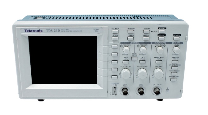 Tds210 - Oscilloscope numérique Tektronix - 60 MHz - 2 canaux - Taux d'échantillonnage 1 GSa/s - Résolution 8 bits_0