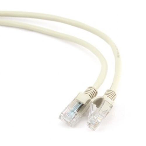 Câble réseau RJ-45 GEMBIRD PP12-5M - Cat5e - 5m - Connecteurs mâle/mâle - Placage or - Beige_0