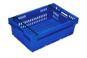 BL1202 – Bac plastique gerbable et emboîtable 600x400 mm – 35 litres – Coloris bleu_0