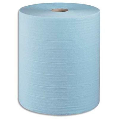 BOBINE D'ESSUYAGE BLEUE - 3 PLIS - 1000 FORMATS - 35 X 36 CM