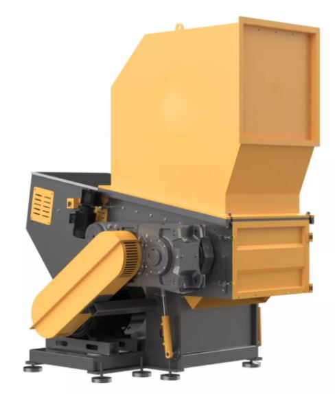 Broyeur simple arbre multi-matériaux calibrage 22kW  avec un traitement jusqu'à 1000kg/h de plastiques, composites et diverses matières  - BCX22_0