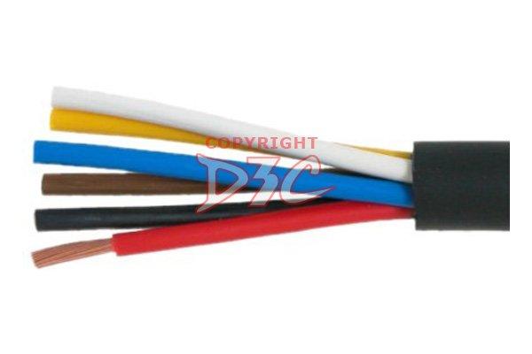 Cable haut parleur rond 6 x 2.5 mm² hpr625