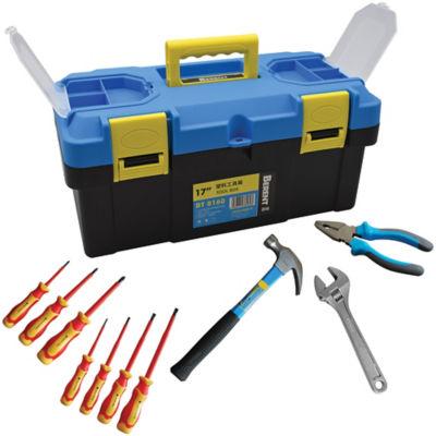 Caisse à outils Safetool et 10 outils_0