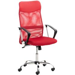CLP Fauteuil de bureau Washington Rouge - rouge polyester 1012805_0