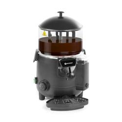 Hendi Distributeur de chocolat, acier inoxydable/polycarbonate, 36 x 44 x 47.1 cm, 5L, protection contre la surchauffe, noir - noir multi-matériau 89_0