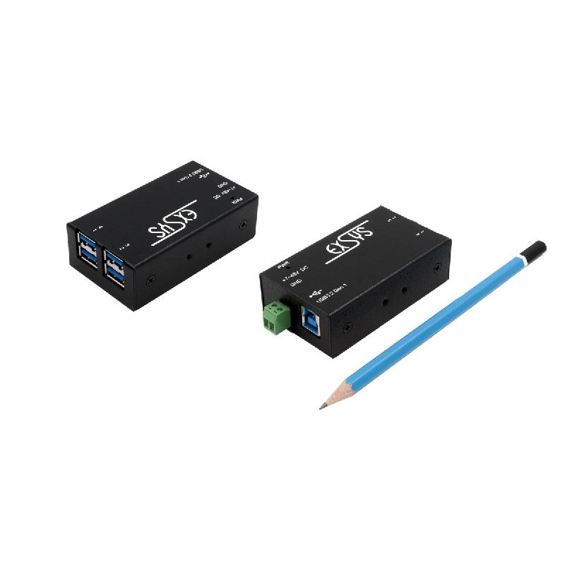 EXSYS EX-1181HMS Hub USB 3.2 Gen1 à 4 ports, protection de surtension 15KV ESD_0