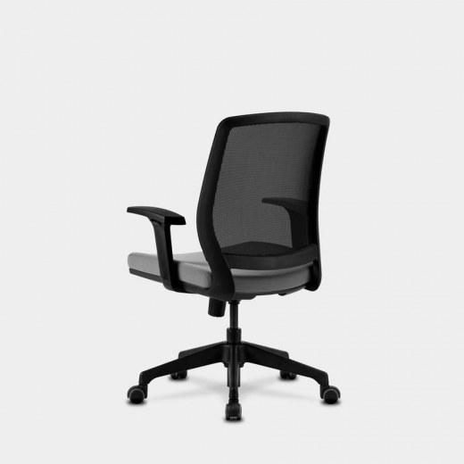 Fauteuil XT23 Résille Corps Noir avec Accoudoirs - Référence 6400 FR125_0