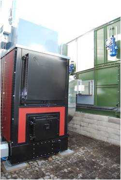Générateur biomasse 600 kw  pour une production air chaud jusqu'à 105°C_0