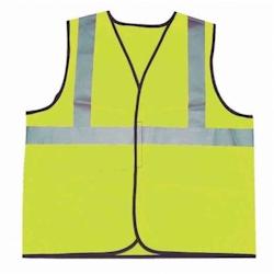 Gilet haute visibilité - Bandes réfléchissantes - Taille unique XL JAUNE - SINGER SAFETY - Taille unique 3660514067820_0