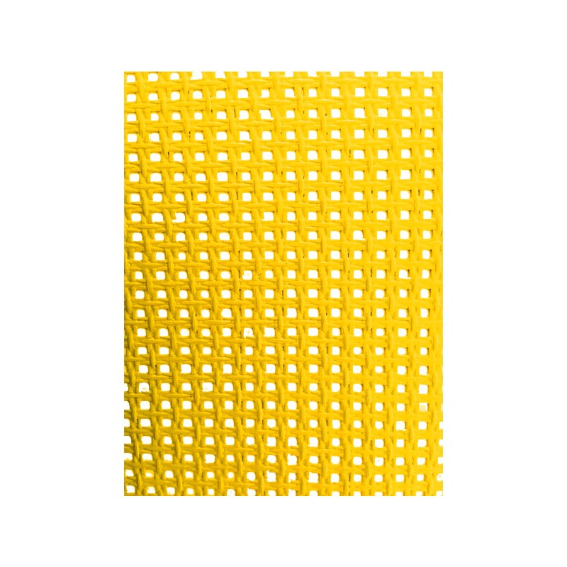 Grille 300g/m² jaune confectionne avec oeillets tous les 50cm_0