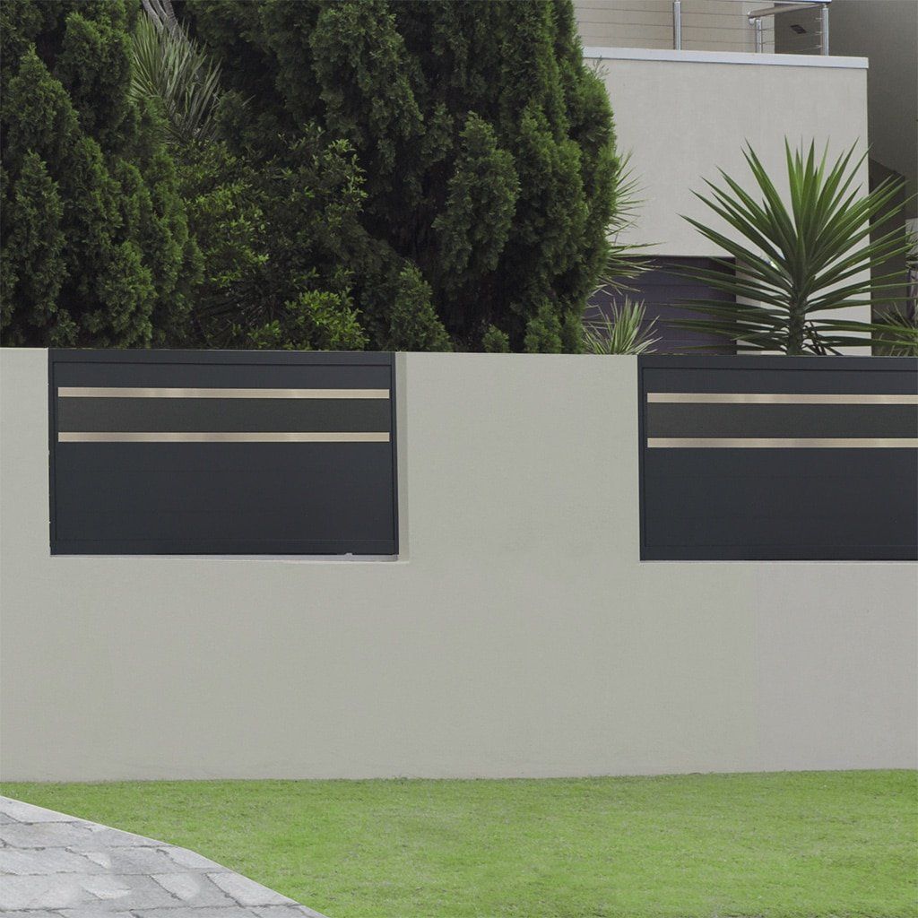 Clôture en aluminium Menuires - thermolaquage - haute résistance et garantie 10 ans_0