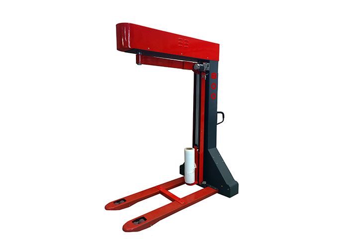 Modèle 800 - Banderoleuse à bras tournant semi-automatique - EF Pack avec transpalette manuel_0