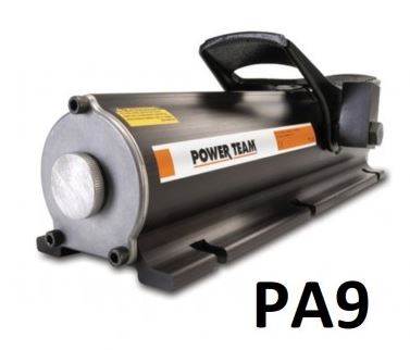 Pompe pneumatique PA9 - débit de 148 cm³/min pour outil et vérin simple effet - boîtier aluminium anodisé_0