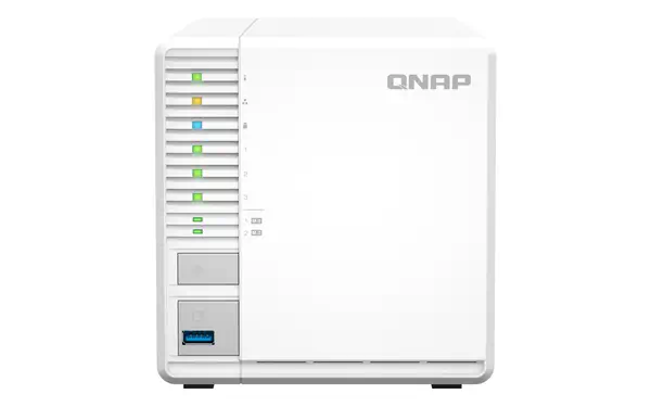 QNAP TS-364 NAS Tower Intel® Celeron® N5095 8 Go DDR4 0 To QNAP Turbo System Blanc_0
