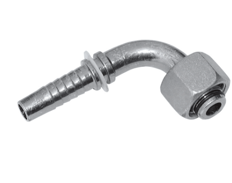 Raccord DKS Femelle courbé à 90° - Série 886 - Pirtek - Disponible en différentes tailles et filetages_0