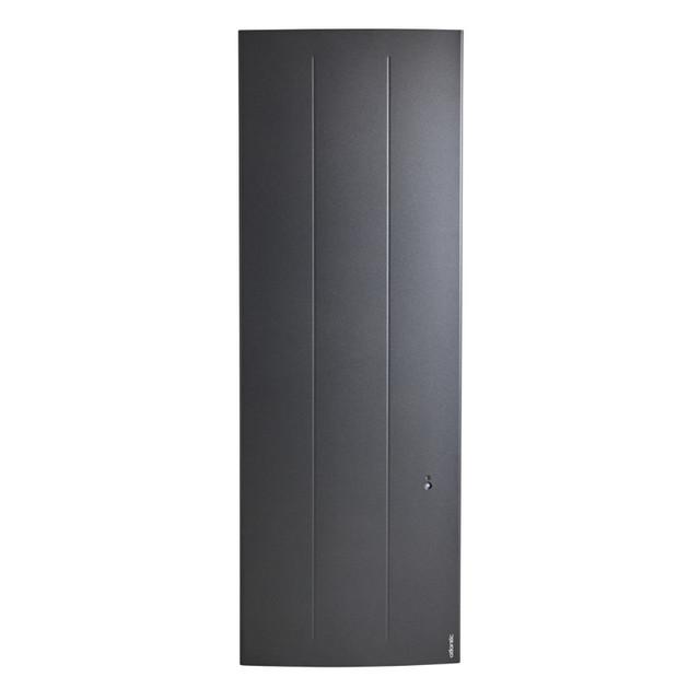 Radiateur connecté Oniris vertical 1500W gris étoilé - Atlantic - 503917_0