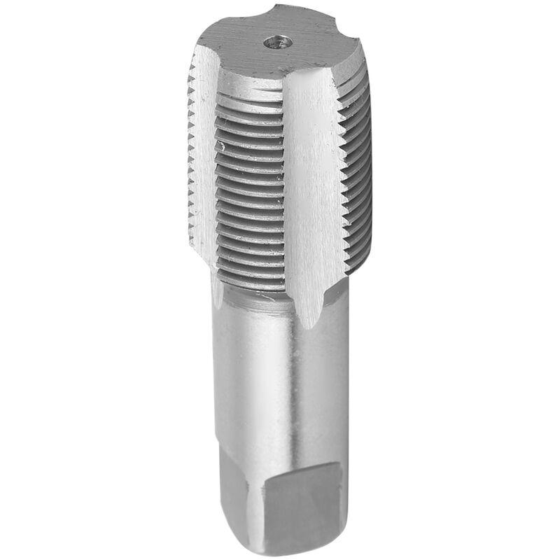 Robinet De Taraudage 3/4 NPT HSS Argenté - Outil De Réparation De Filetage Machine Précis Et Robuste