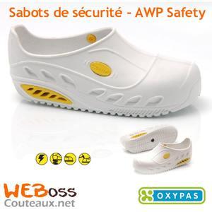 SABOTS DE SÉCURITÉ - SAFELITE WHT 35/36