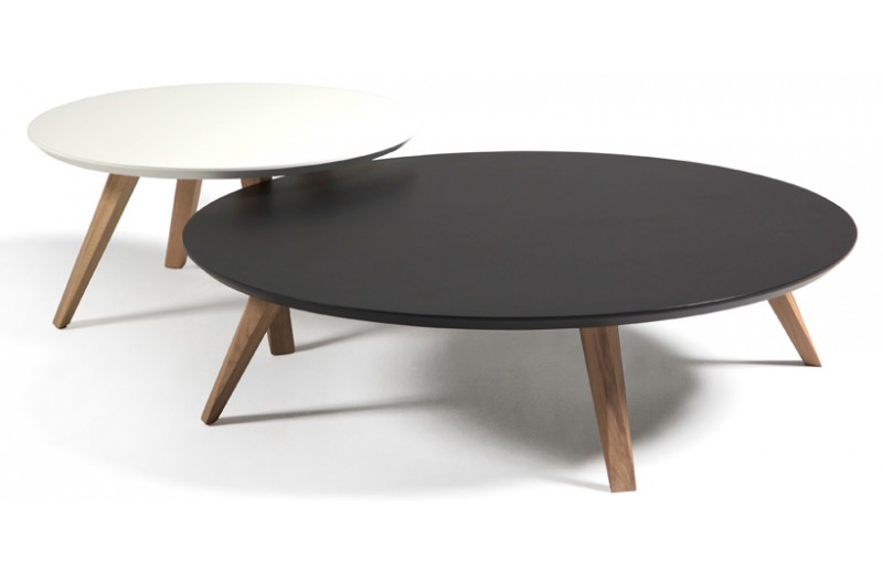Table basse ronde oblique - design prostoria_0