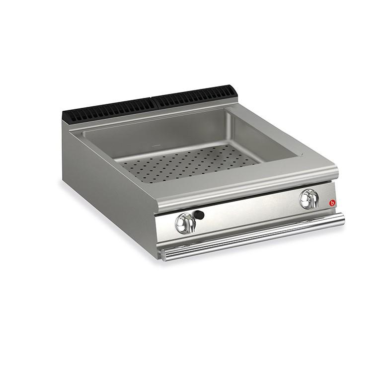 Top bain-marie gaz 2xGN 1/3 et 2xGN 1/1 - 90QBMG810 - 6,8 KW - Cuve 730x685x170 mm_0