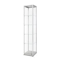 Vitrine En Verre Carrée Illuminée 40 x 40 x 200 cm_0