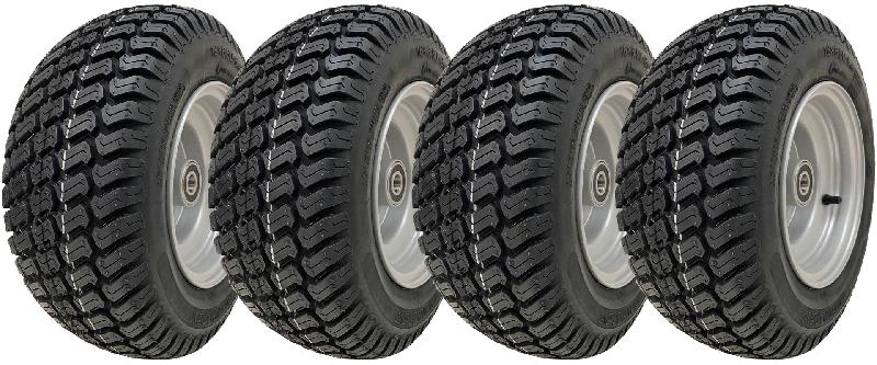 16x6.50-8 Pneus gazon sur jantes à roulements à billes Tondeuse à gazon Quad ATV (Lot de 4)_0