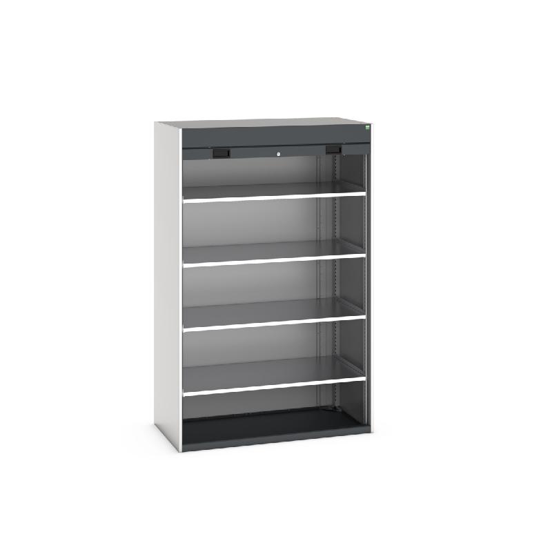 Armoire d'atelier Cubio SMR-13620-1 - 4 tablettes réglables - 1300x650x2000 mm - Charge lourde 1.5 tonne_0