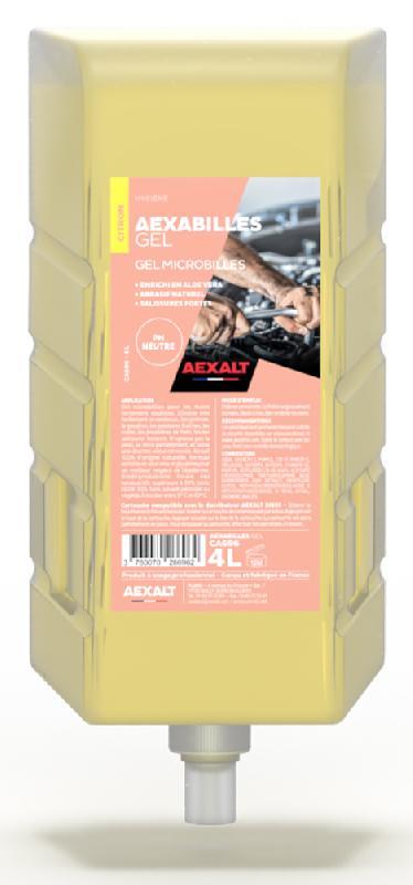 Aexabilles gel mains microbilles citron cartouche 4l - AEXALT - ca696 - 535523_0