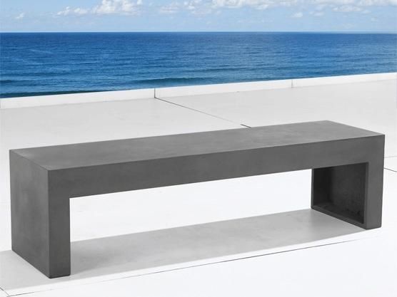 BANC DE JARDIN EN BÉTON - BANC - TARANTO