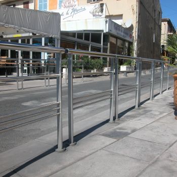 Barrière sirocco - barrières urbaines - france inox - en inox_1
