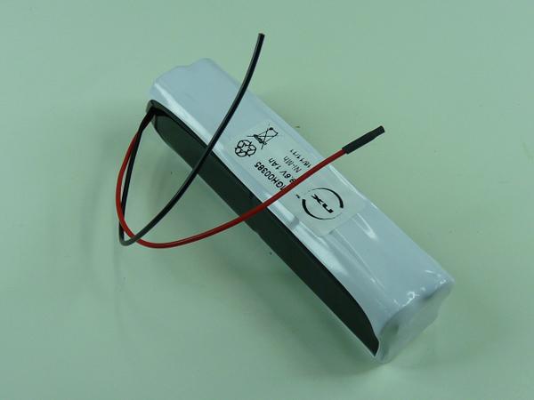Batterie industrielle NiMH 8S1P ST5 AAA - 9.6V 1000mAh avec fils - Marque NX_0
