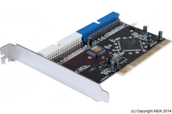 CARTE PCI CONTROLEUR 4 DISQUES DURS IDE ULTRA ATA/133