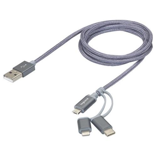 CORDON AVEC CONNECTEUR TYPE A VERS TRIPLE CONNECTEUR LEGRAND