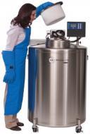 Cryoconservateur à azote liquide - stockage en phase vapeur de -110 à -190°C avec système TEC 3000_0