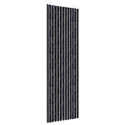 Décoshop26 - rideau contre insectes moustiquaire Anthracite 56x185 cm Chenille DEC022190 - 3001317569607_0