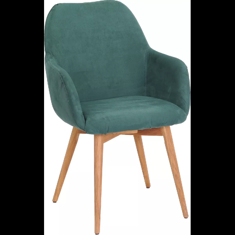 Fauteuil VOGUE chêne massif garni - intérieur contemporain - référence 31310015NATVERE_0