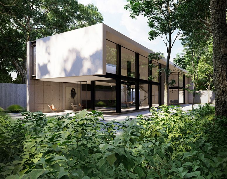 Grand studio de jardin modulaire en ossature acier - Modèle ISKAN105 - 105m² avec installations complètes_0