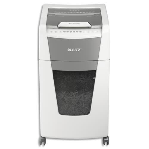 Leitz destructeur de documents iq auto+ office 300 p-4 coupe croisée, 4x28mm, 300 feuilles, 60 l 80150000_0