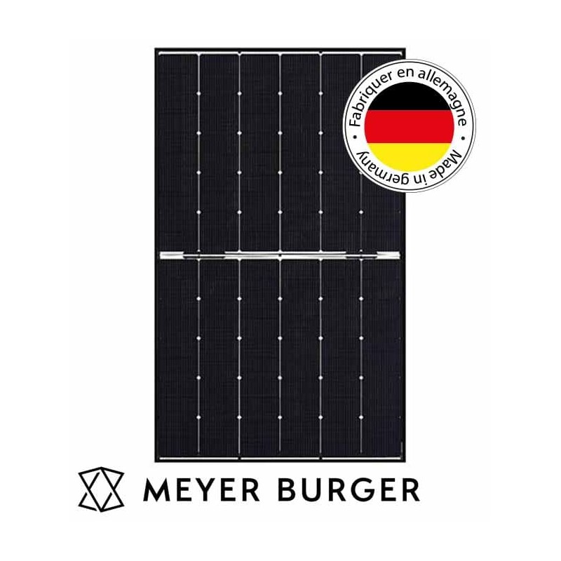 Panneau solaire bifacial 375W 24V monocristallin bi-verre Meyer Burger - haute performance et durabilité_0
