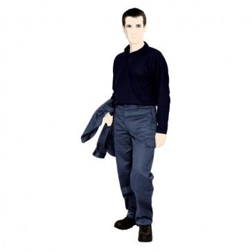 Pantalon ATEX tissu satin marine - Taille 5 - DMD France - Résistant au feu, chaleur et projections chimiques_0