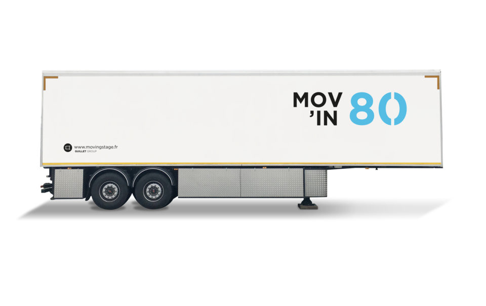 Scène mobile polyvalente, robuste et légère - MOV'IN 80 - 14 tonnes de charge, 85 points d'accroches, clearance 6m_0