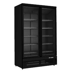 Seda Vitrine murale LS, groupe loge, +1/+10°c, classe 4m1, 2 p.Vitrees, couleur noire (int/ext) - ASTRA002_0