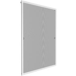 TecTake GmbH tectake Moustiquaire pour fenêtre 100 x 120 cm blanc - 401205 - blanc aluminium 401205_0