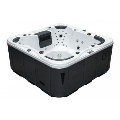 THE JOY - Spa portable - 4 places - 7 assises - 225x225x91 cm - Massage Aqua Rolling et 70 jets_0