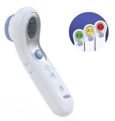 Thermomètre Braun NTF3000 - Sans contact et frontal - Rapide et précis_0