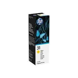 31 Bouteille d'encre jaune authentique 70 mL (1VU28AE) pour   Smart Tank 455/457/513/Plus 555/Plus 559/Plus 570/Plus 655 HP - 3666749553329_0