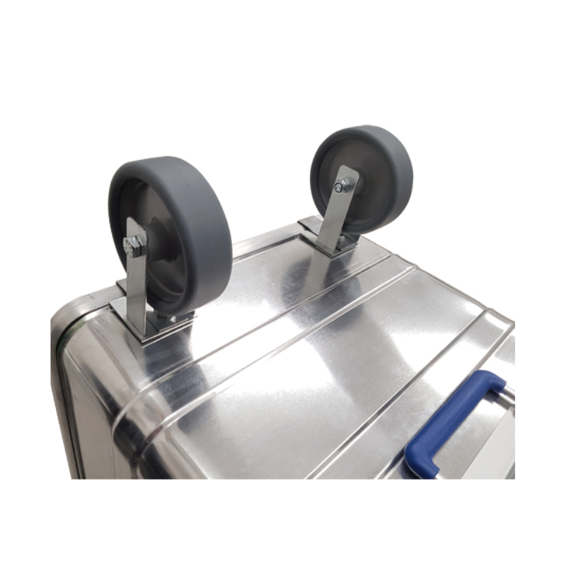 Accessoires pour coffre aluminium série ALU - Lot de 4 roulettes pour coffre aluminium pour série ALUR_0