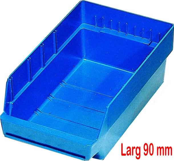 Bacs de rangement à cloisons amovibles - Largeur 90 mm - Nombre max. de cloisons : 5 - Marque Rolléco_0